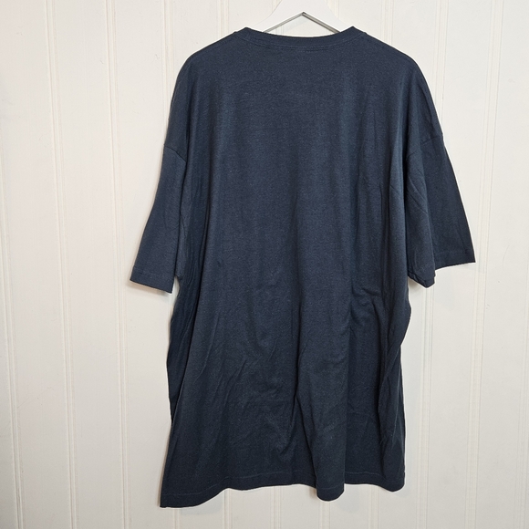 Tultex Tee Mens XXXL Blue Siberian Stroll T Shirt  Art by Ten Hundred Tiger Elmo - Picture 7 of 15